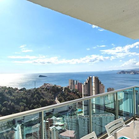 Апартаменты Skyline 31 Terraza Privada Con Vistas Al Mar Бенидорм Экстерьер фото