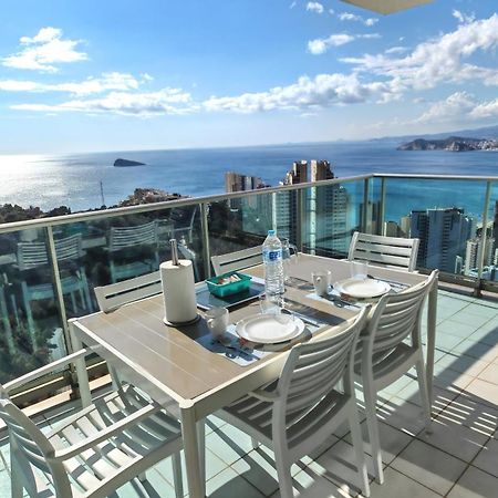 Апартаменты Skyline 31 Terraza Privada Con Vistas Al Mar Бенидорм Экстерьер фото