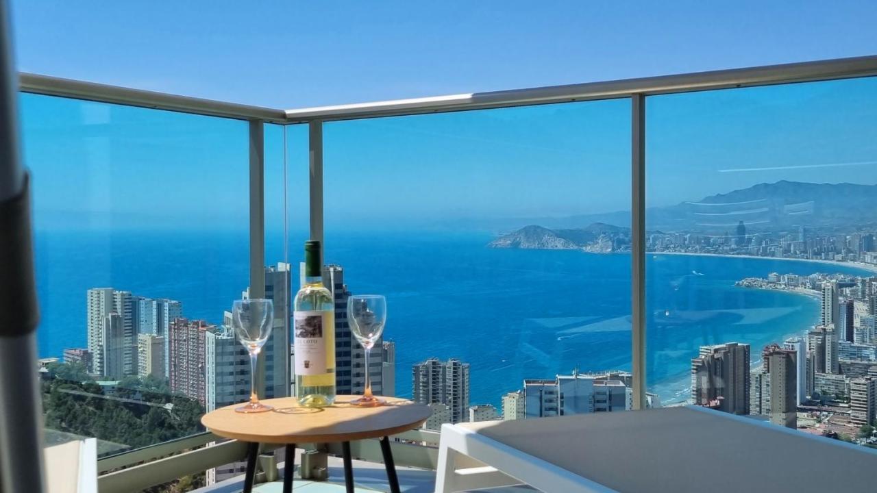 Апартаменты Skyline 31 Terraza Privada Con Vistas Al Mar Бенидорм Экстерьер фото