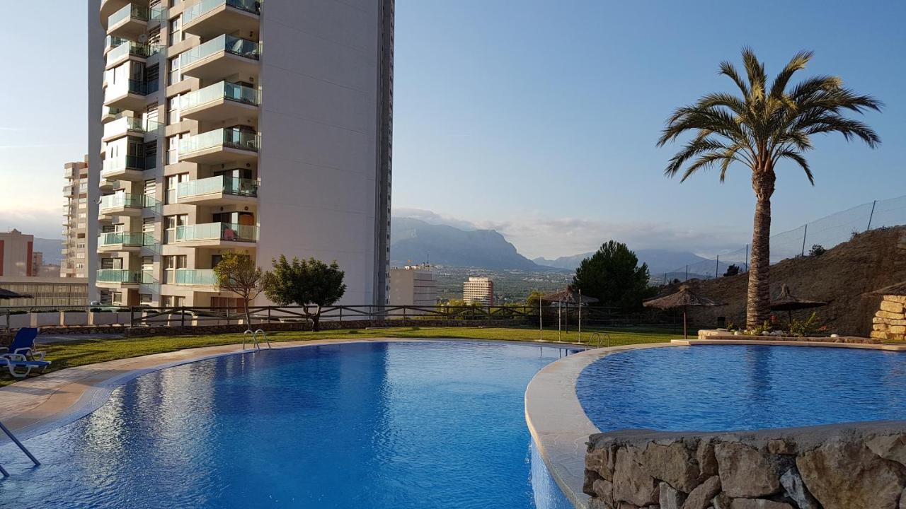Апартаменты Skyline 31 Terraza Privada Con Vistas Al Mar Бенидорм Экстерьер фото