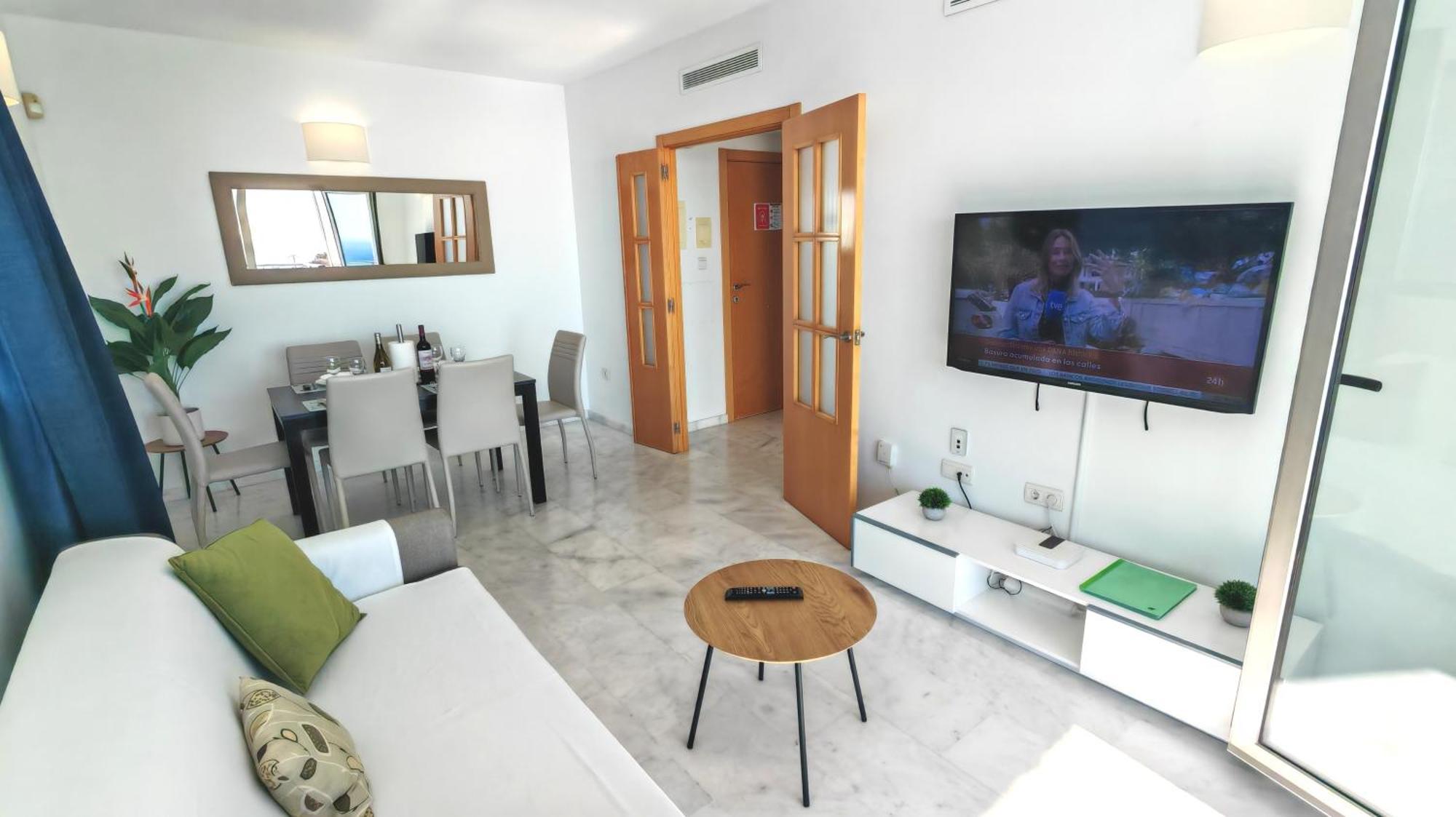 Апартаменты Skyline 31 Terraza Privada Con Vistas Al Mar Бенидорм Экстерьер фото