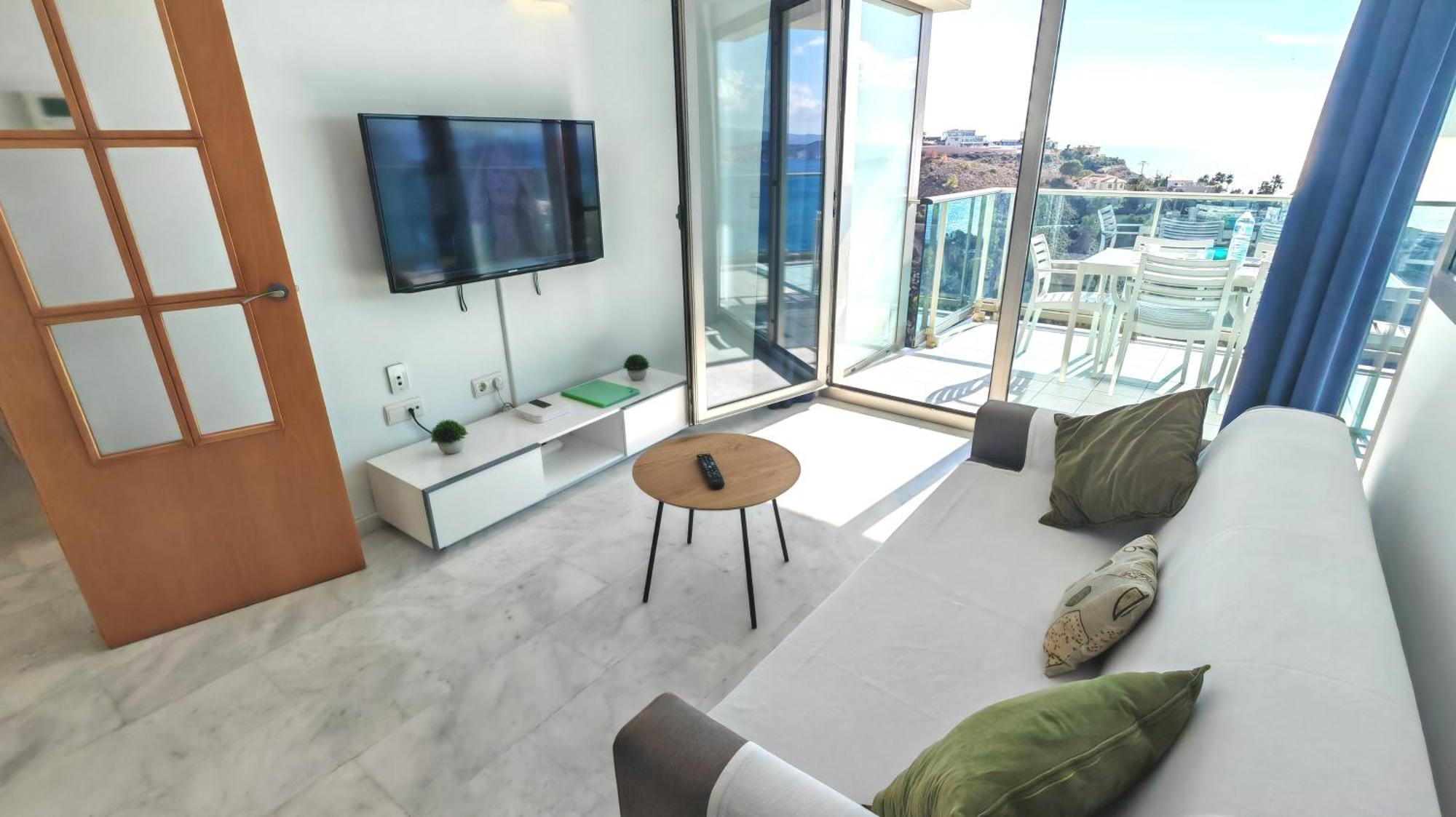 Апартаменты Skyline 31 Terraza Privada Con Vistas Al Mar Бенидорм Экстерьер фото